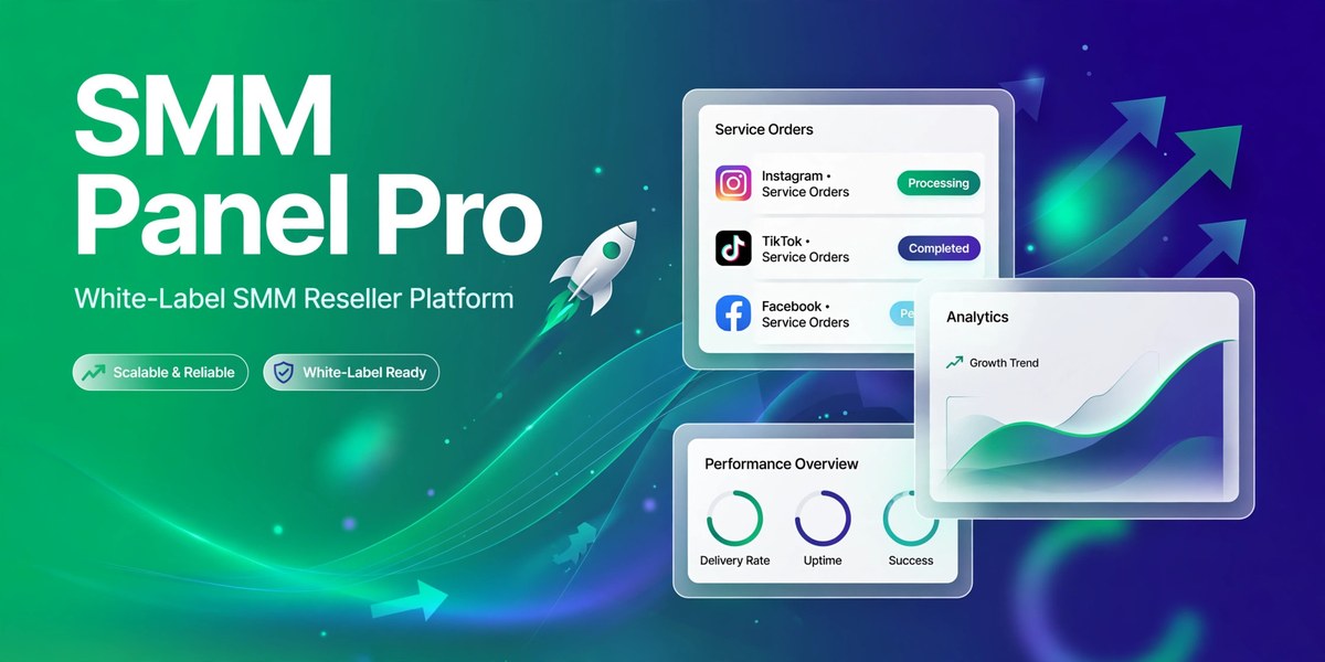 SMM Panel Pro — Reseller Panel