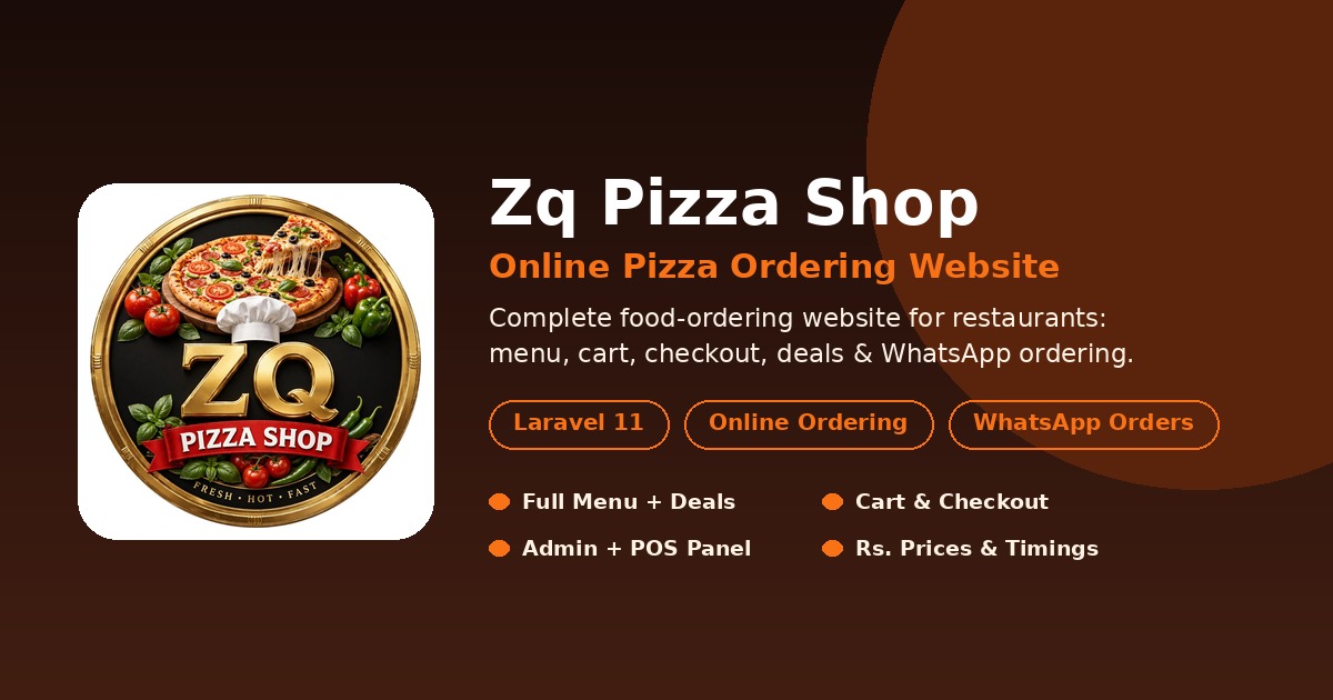 Zq Pizza Shop